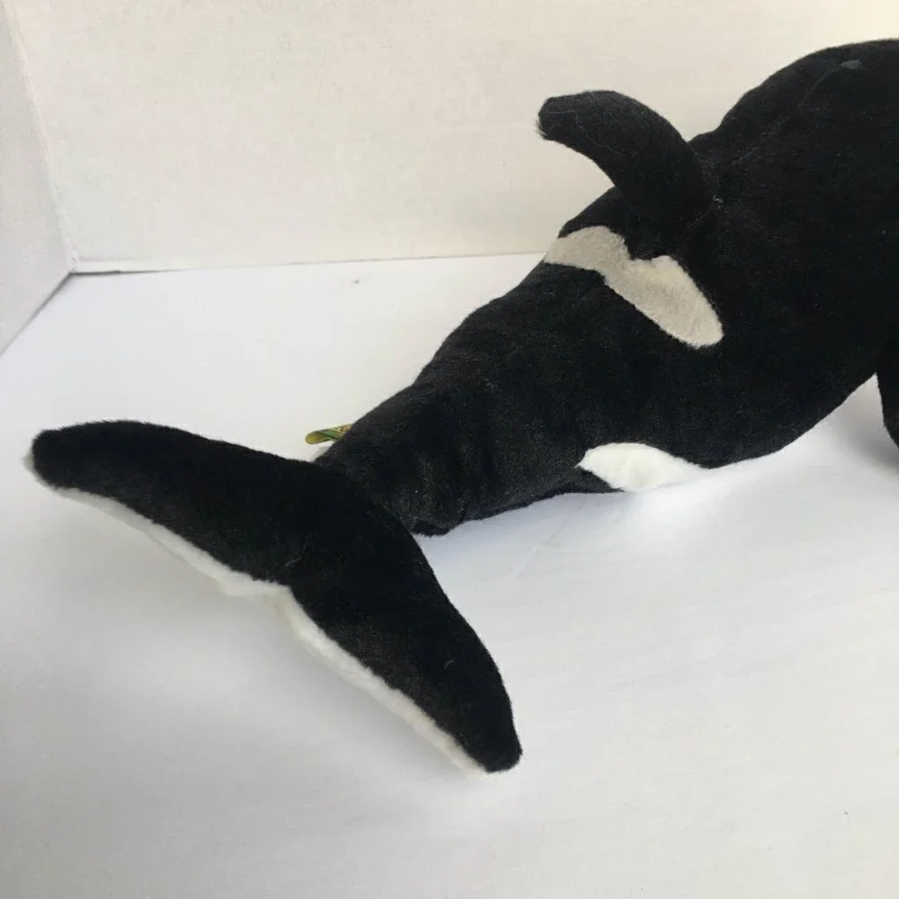 Wild Republic Killer Whale Orca Stuffed Animal Plush Kids Toy